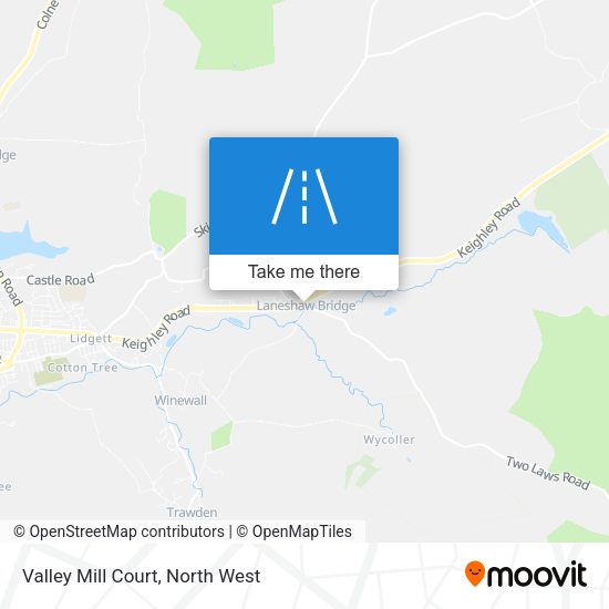 Valley Mill Court map