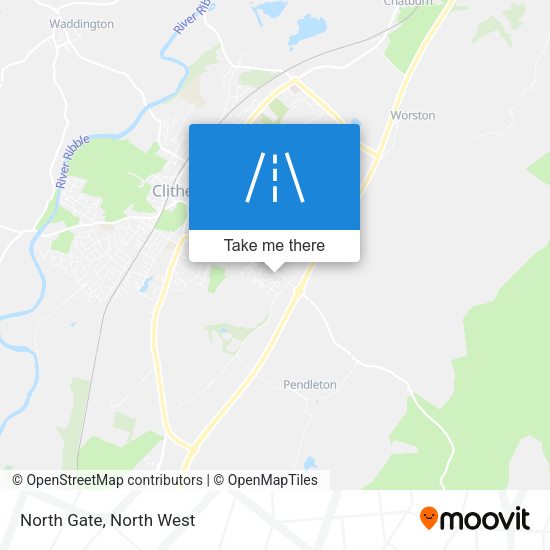 North Gate map