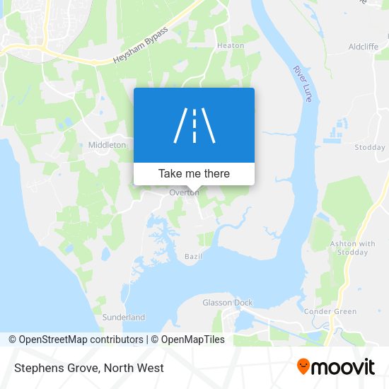 Stephens Grove map