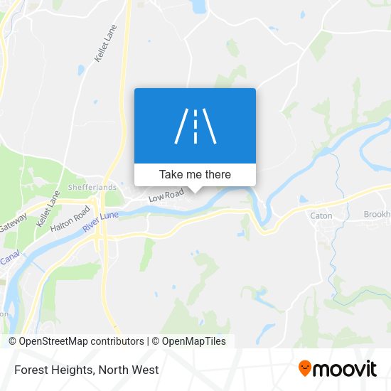 Forest Heights map