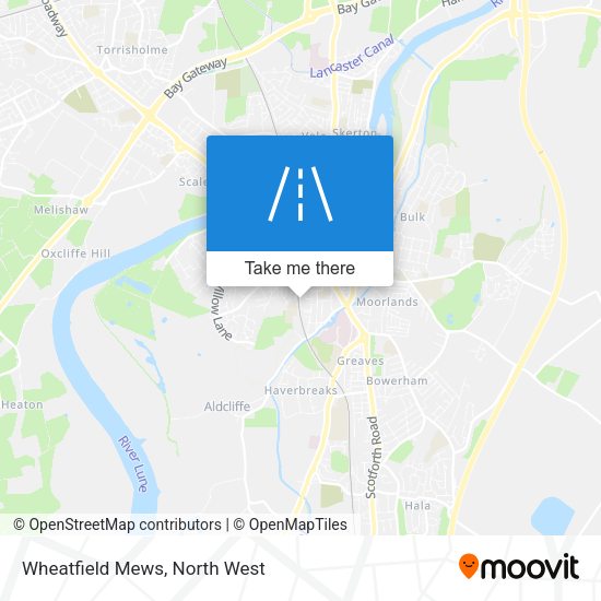 Wheatfield Mews map