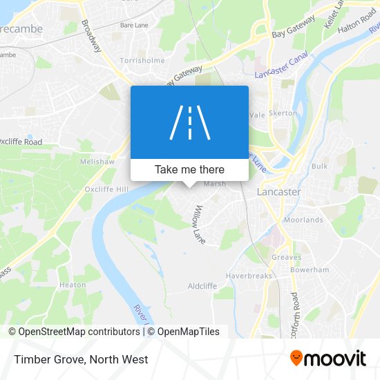 Timber Grove map