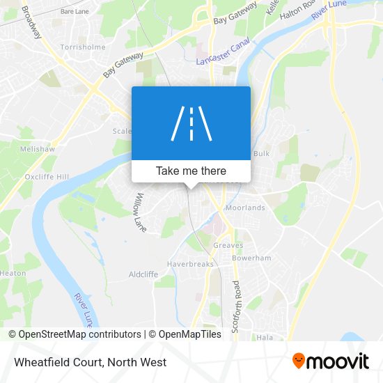 Wheatfield Court map