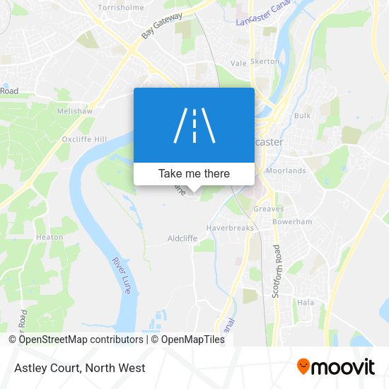 Astley Court map