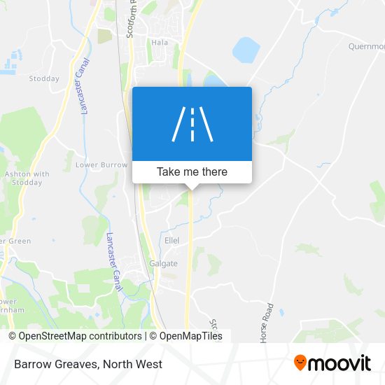 Barrow Greaves map