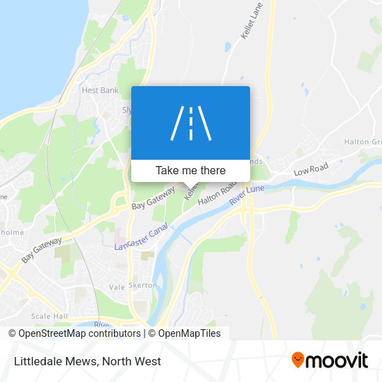 Littledale Mews map