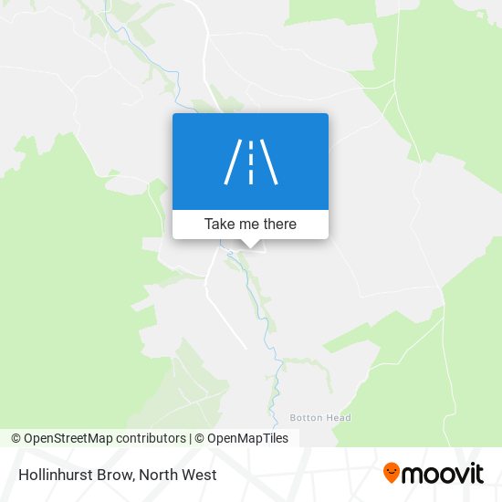 Hollinhurst Brow map