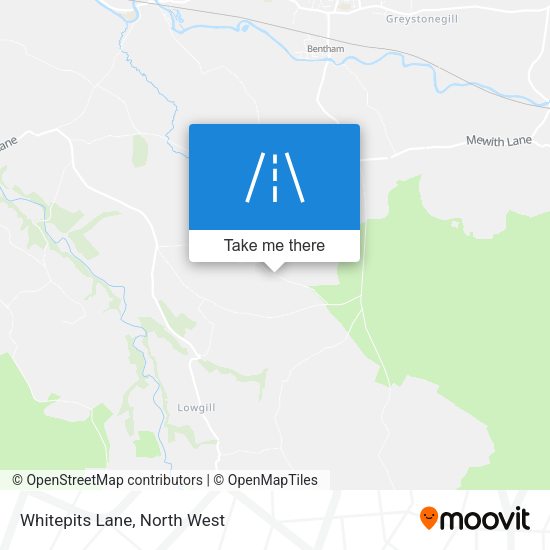 Whitepits Lane map