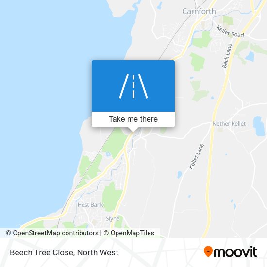 Beech Tree Close map