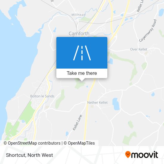 Shortcut map
