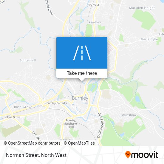 Norman Street map