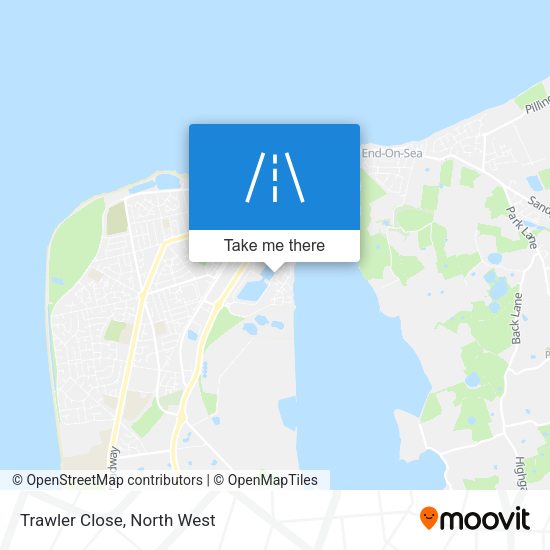 Trawler Close map