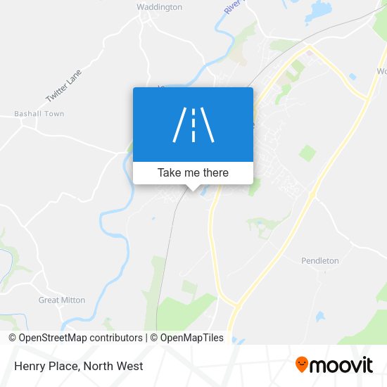 Henry Place map