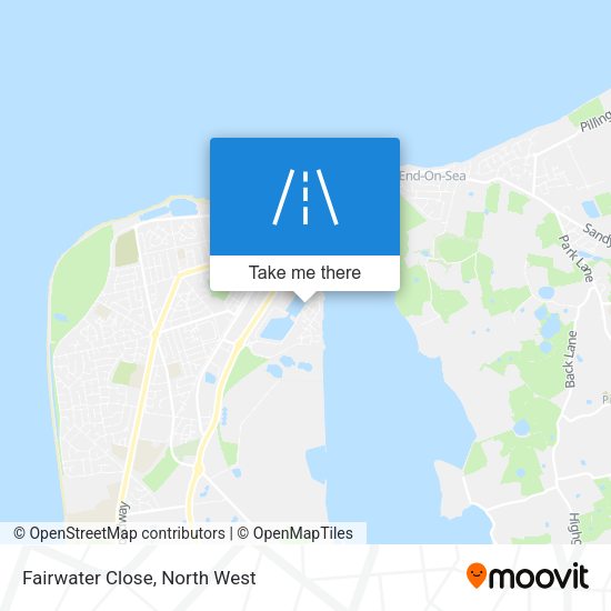 Fairwater Close map