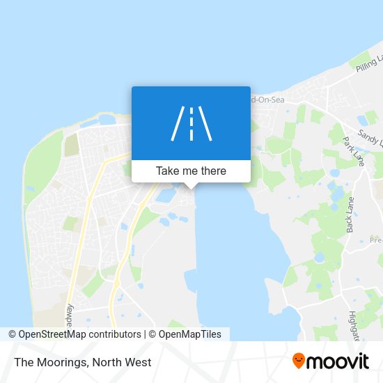 The Moorings map
