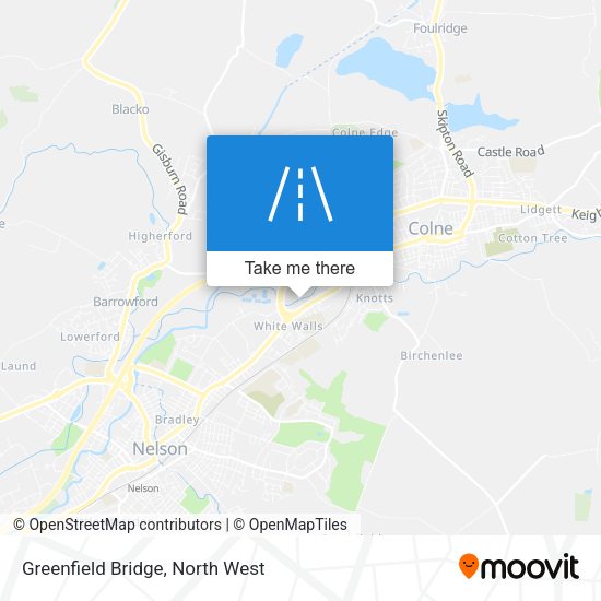 Greenfield Bridge map