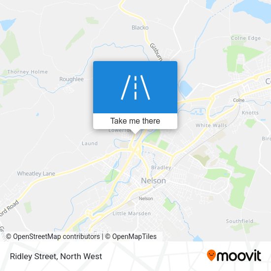 Ridley Street map
