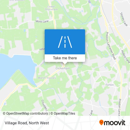 Village Road map
