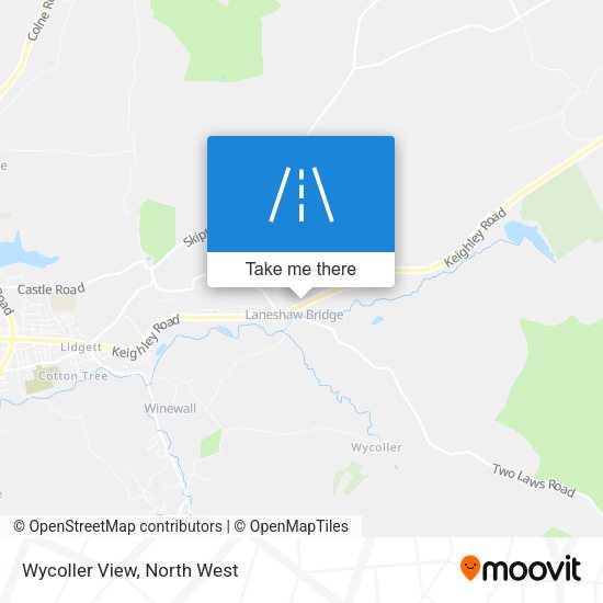 Wycoller View map
