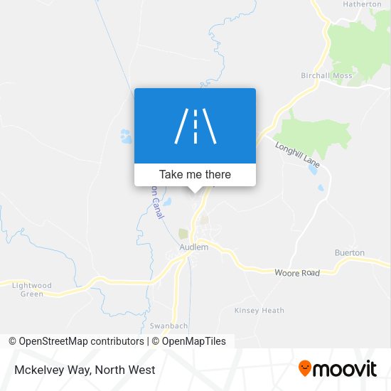 Mckelvey Way map