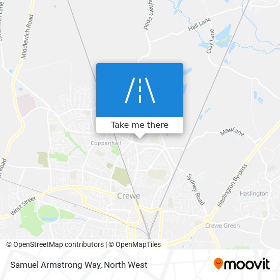 Samuel Armstrong Way map