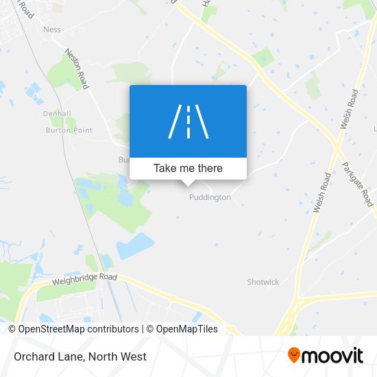 Orchard Lane map