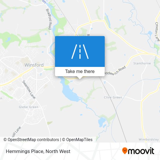 Hemmings Place map