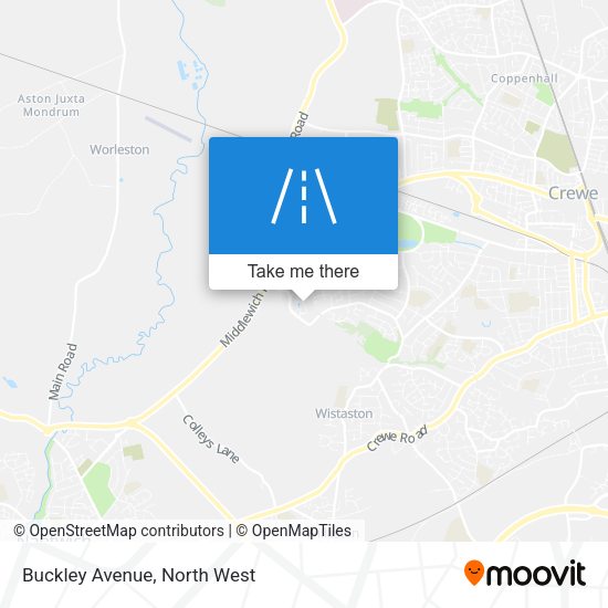 Buckley Avenue map