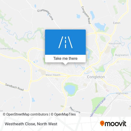 Westheath Close map