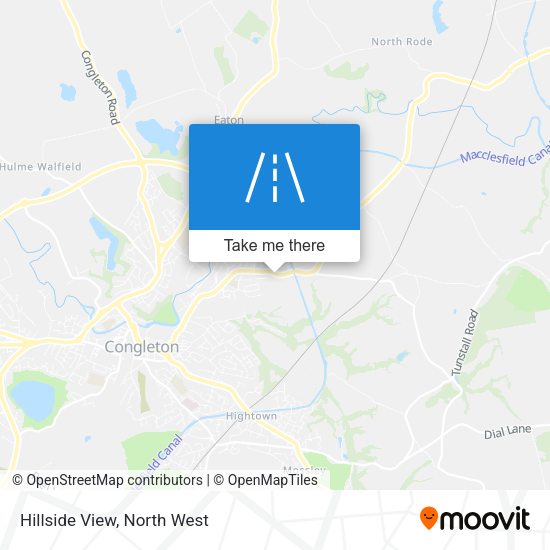 Hillside View map