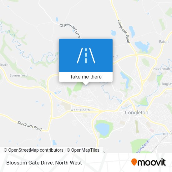 Blossom Gate Drive map