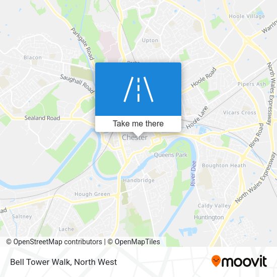 Bell Tower Walk map