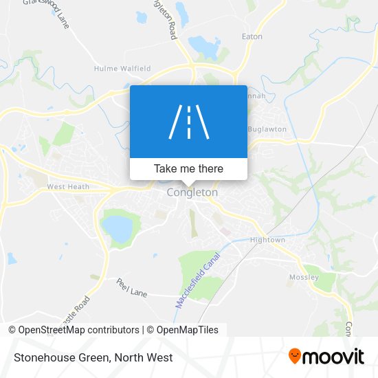 Stonehouse Green map