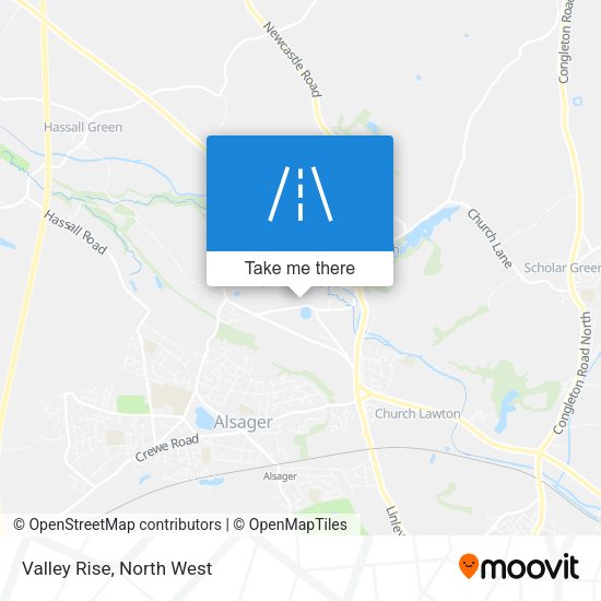 Valley Rise map