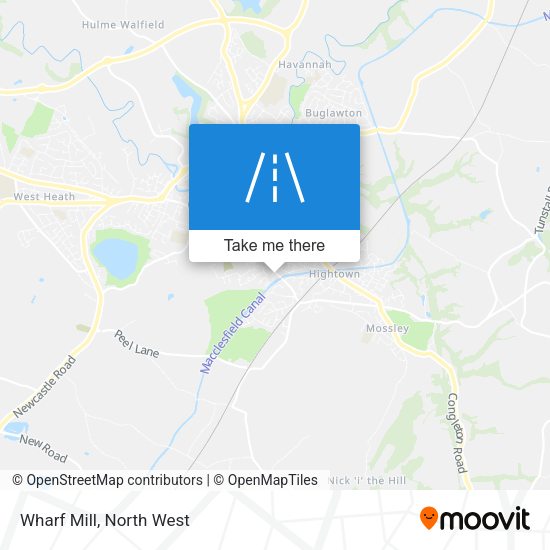 Wharf Mill map