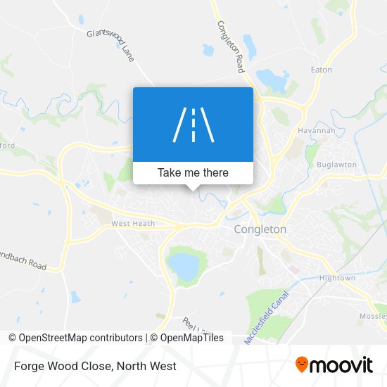 Forge Wood Close map