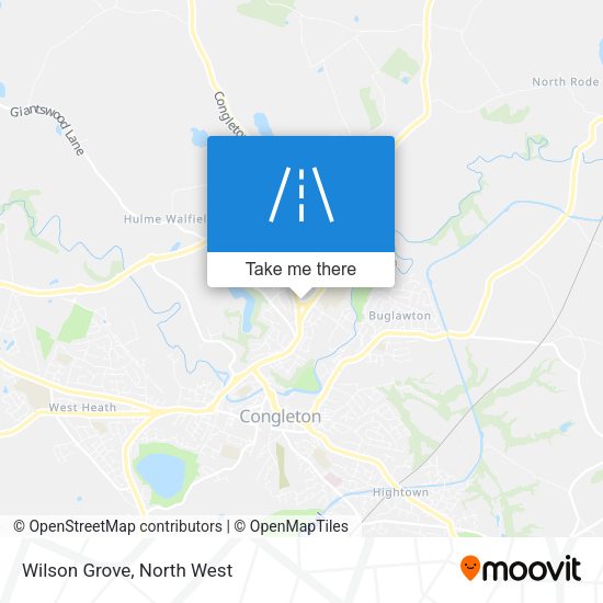 Wilson Grove map