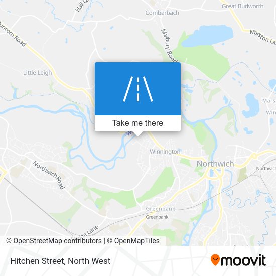 Hitchen Street map