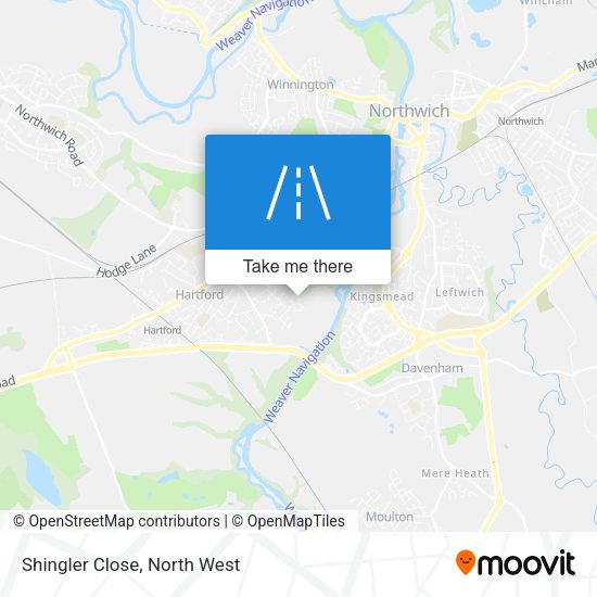 Shingler Close map