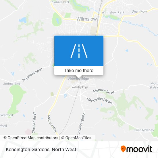 Kensington Gardens map