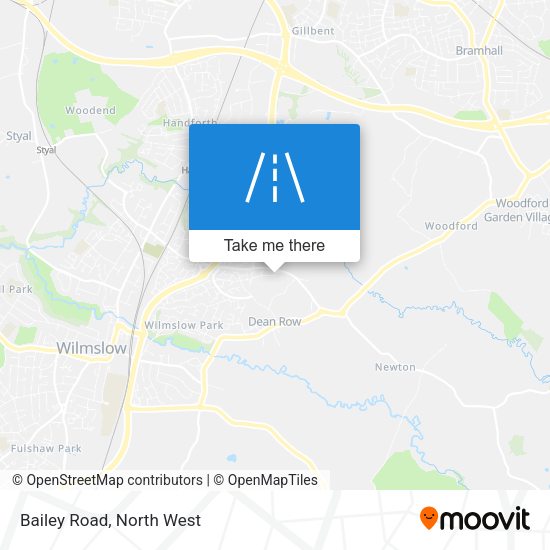 Bailey Road map