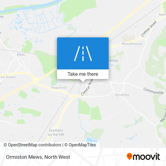 Ormiston Mews map