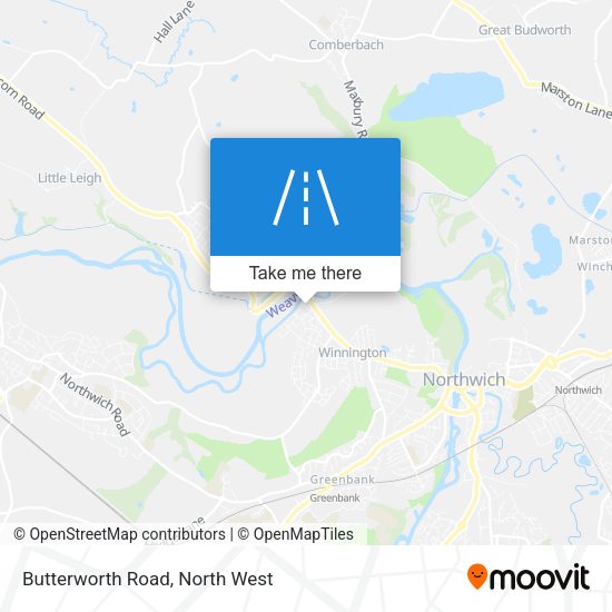 Butterworth Road map