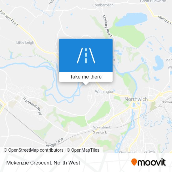 Mckenzie Crescent map