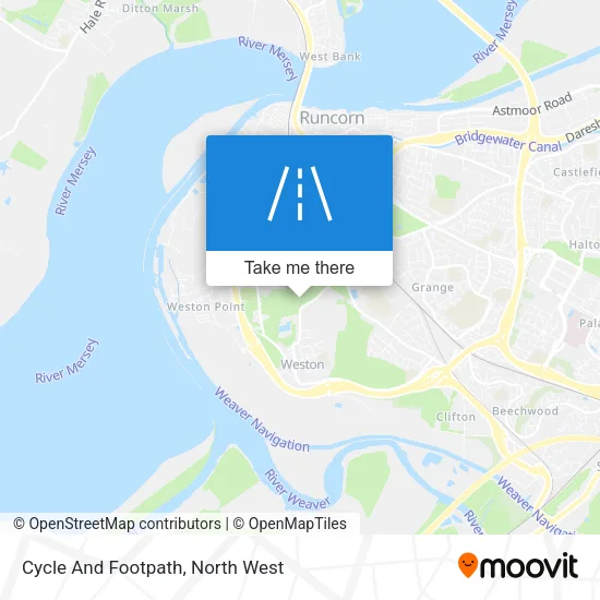 Cycle And Footpath map