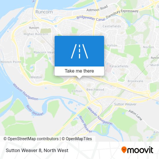Sutton Weaver 8 map