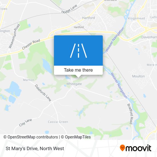 St Mary's Drive map