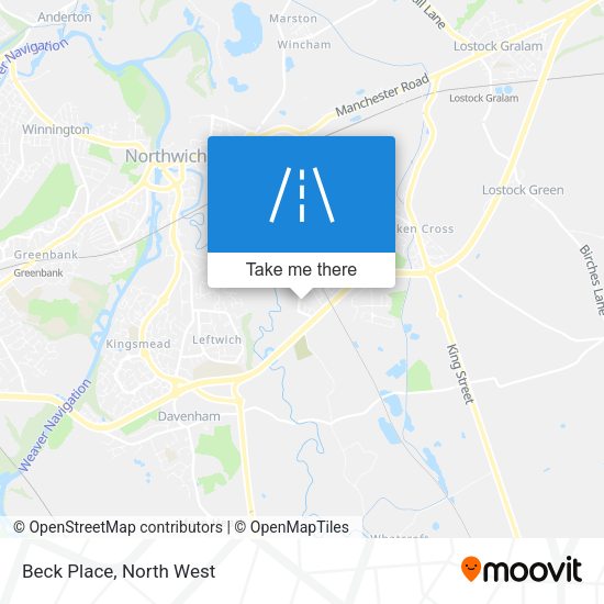 Beck Place map