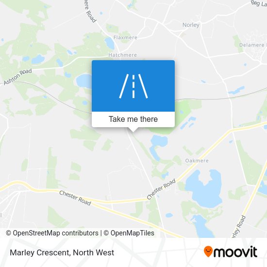 Marley Crescent map