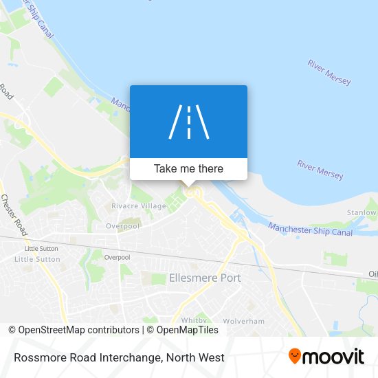 Rossmore Road Interchange map